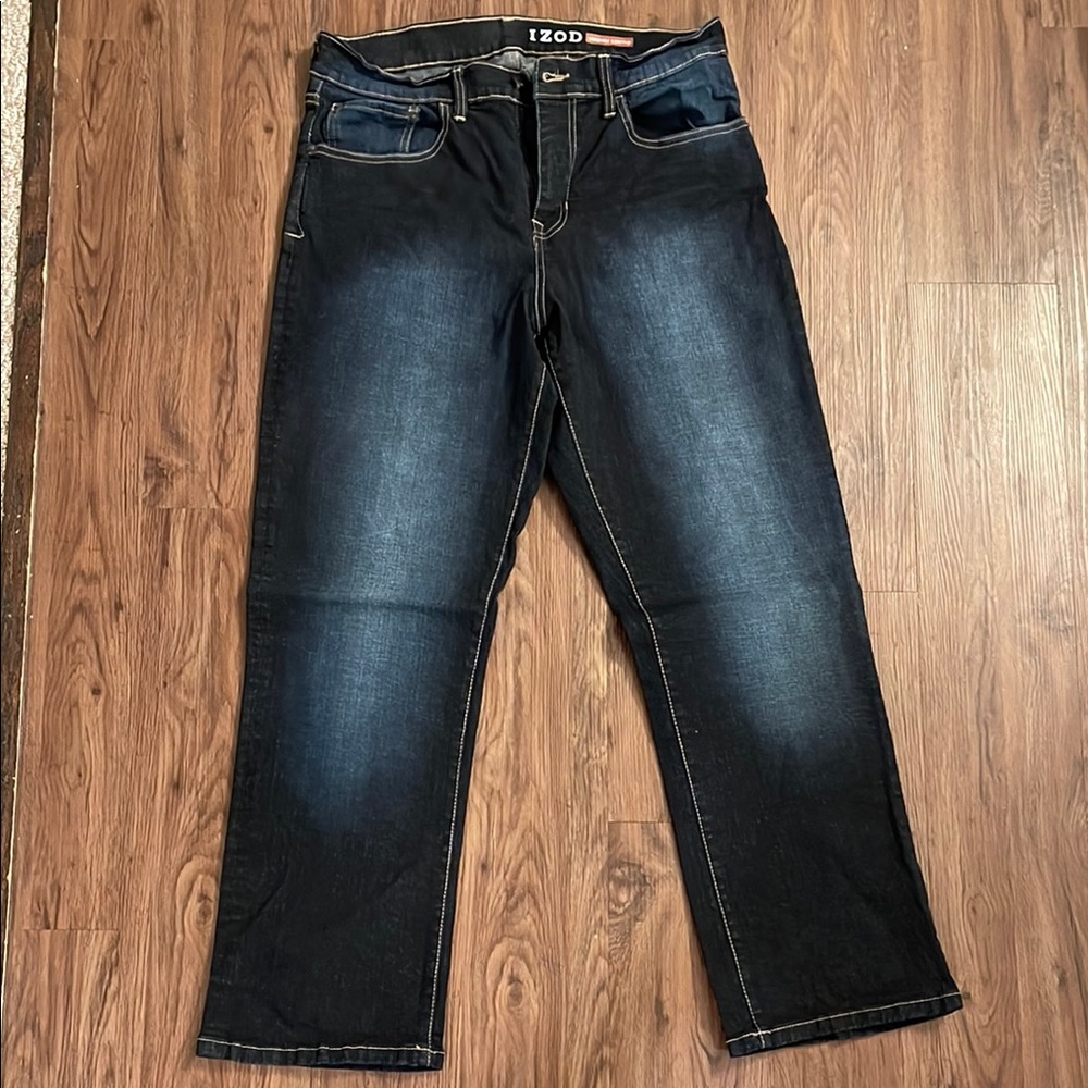 IZOD Men's Black Jeans